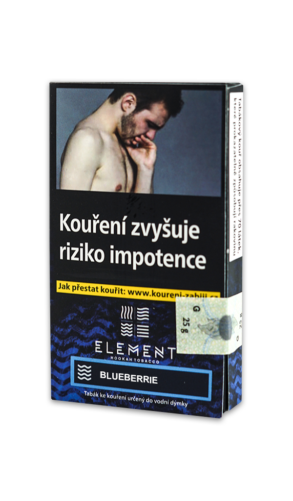 Tabák Element Voda 25g — Blueberrie